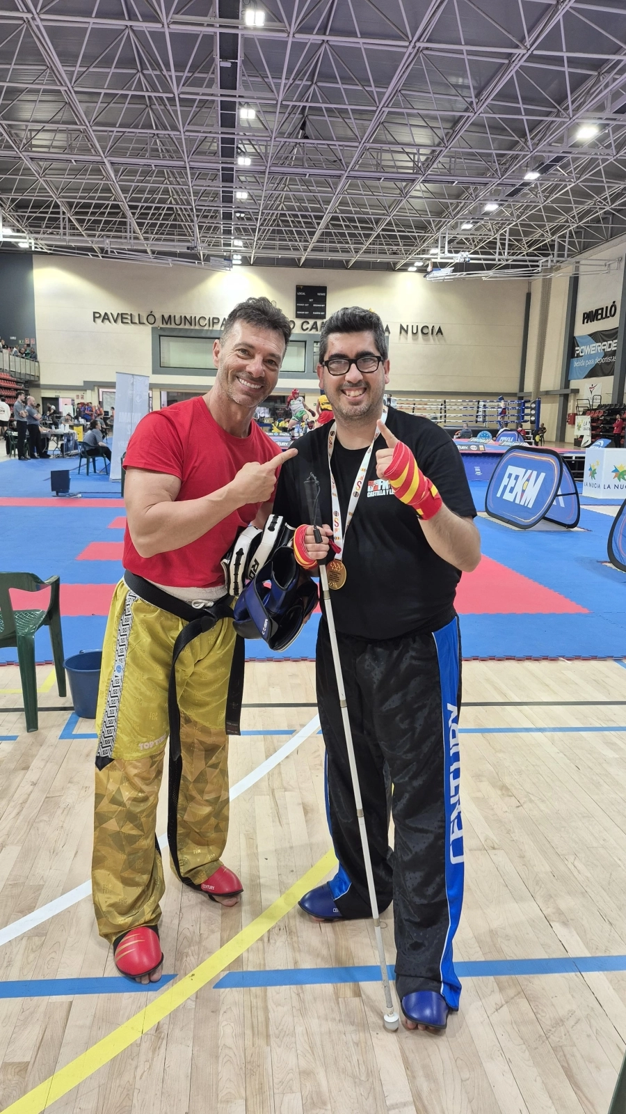 Foto 2 - Enrique Flores se proclama campe&oacute;n de Espa&ntilde;a de kickboxing adaptado