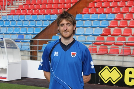 El jugador Gorka Larrea