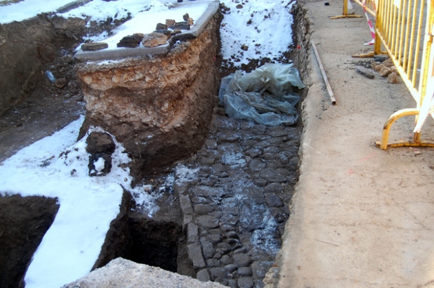 Vía medieval del castillo