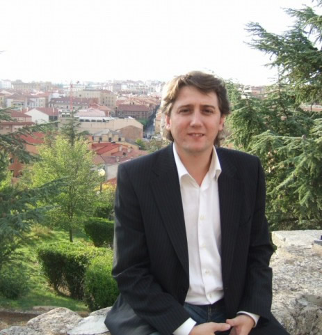 Carlos Martínez en el castillo 