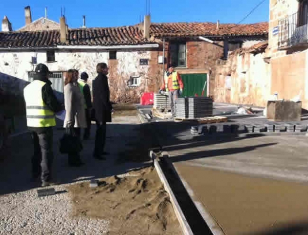 Visita de las obras