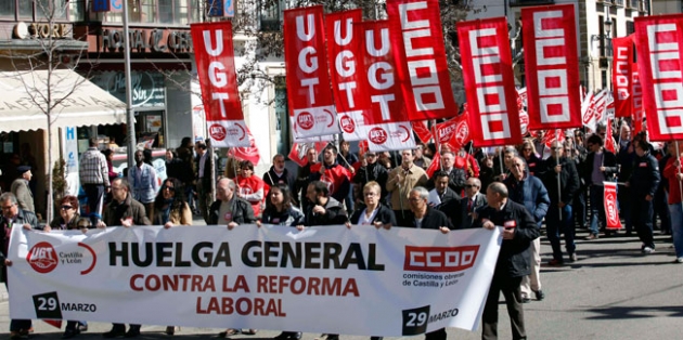 Cabeza de la manifestación