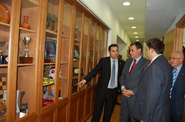 Momento de la visita