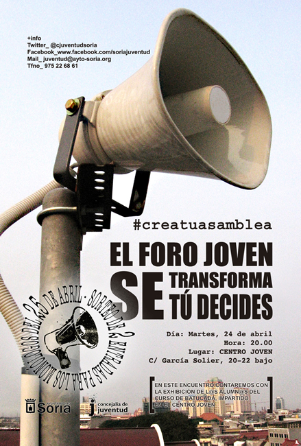 Cartel Foro Joven