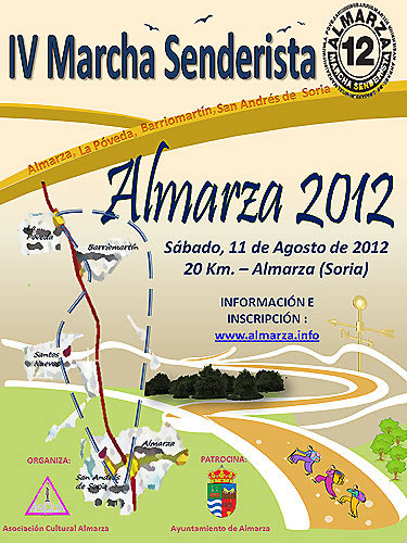 Cartel de la marcha senderista