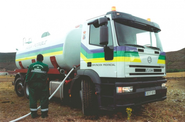 Camión cisterna de Diputación
