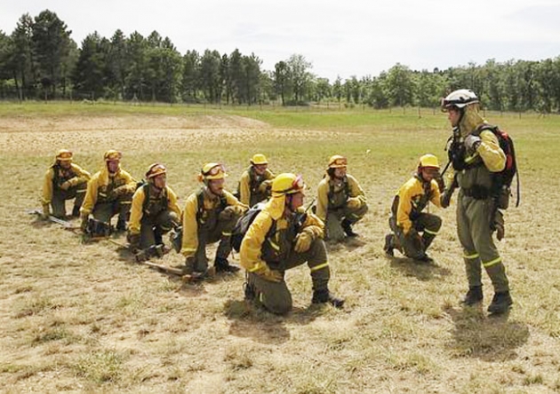 Personal del BRIF de Lubia