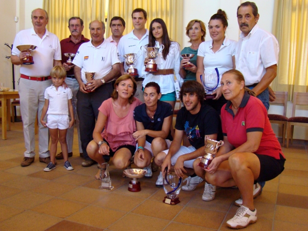 Foto de familia de los ganadores