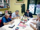 Martínez con representantes de las asociaciones de vecinos