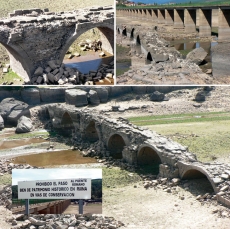 El puente romano de Vinuesa, abandonado por las instituciones y a
