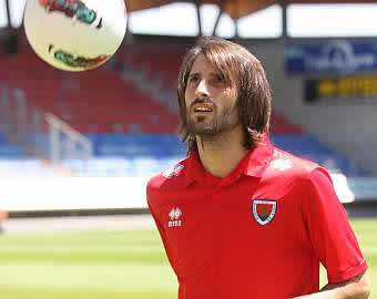 Malón en su presentación