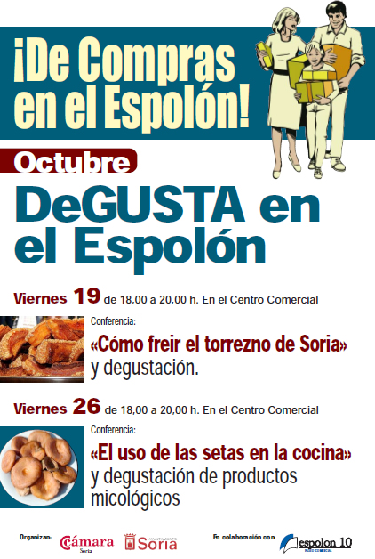 Cartel de las actividades