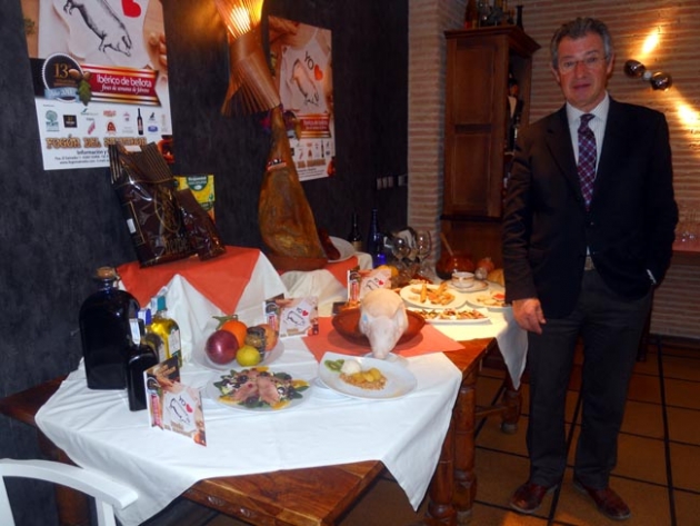 De Francisco con el menú