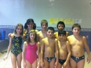 Jóvenes nadadores sorianos
