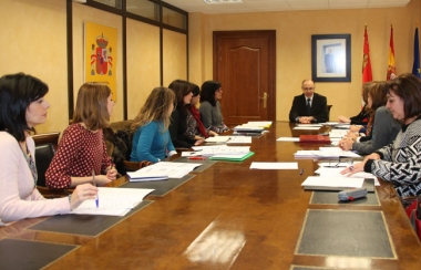 Reunión con las unidades provinciales de violencia de género