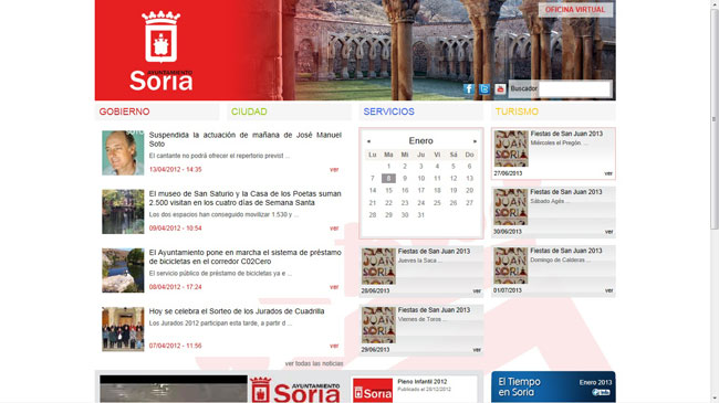 Nueva web del Ayuntamiento