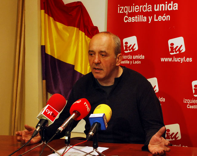 Enrique García, de IU