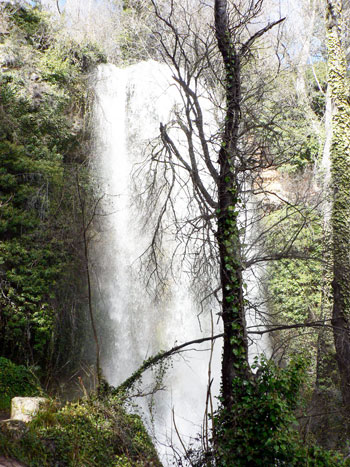 Cascada de la Toba, en marzo