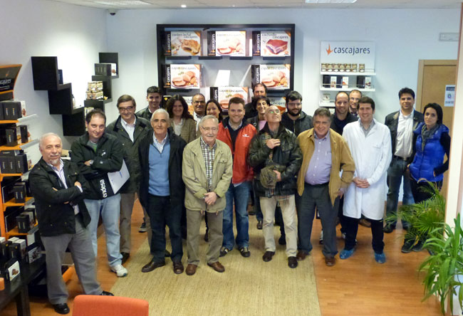 Participantes en la visita