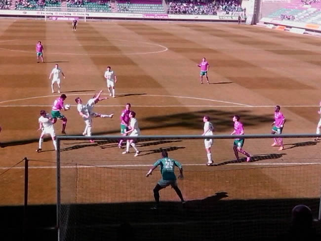 Primer gol del Numancia, Juanma
