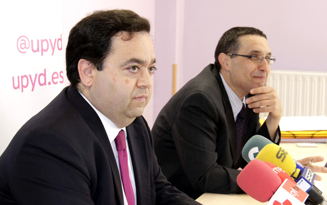 Delgado (izda.) y De la Cuesta