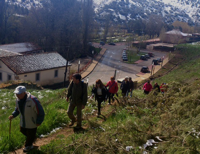 Ruta de los Senderos en abril