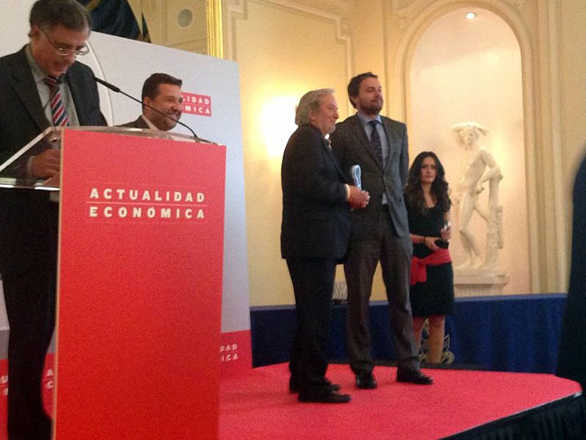 Éntrega del galardón en Madrid