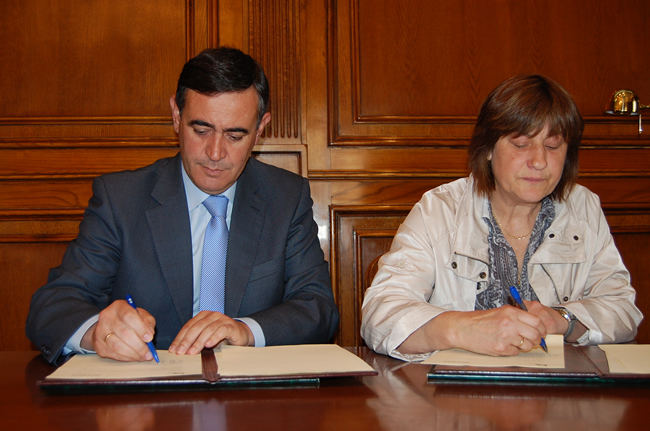 Firma del convenio