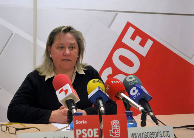 Asunción Medrano, diputada socialista.