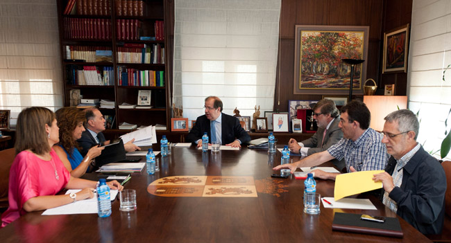 Reunión del Diálogo Social.