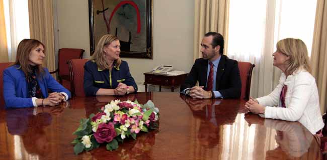 Reunión de teletrabajo en Palma.
