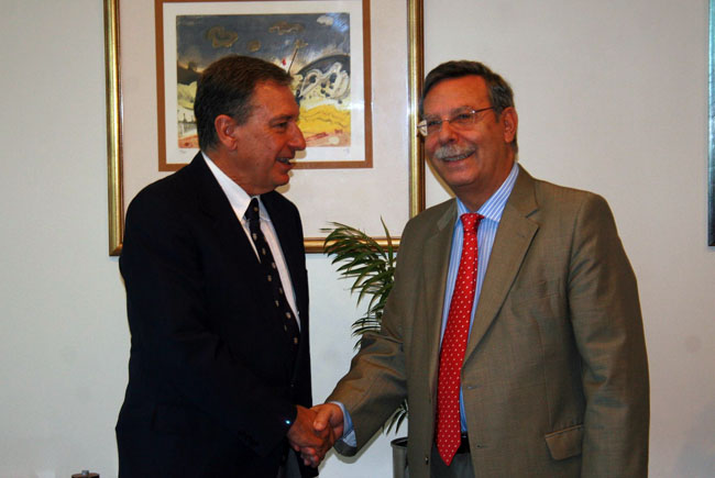 Mateos (izda.) y Folgado.