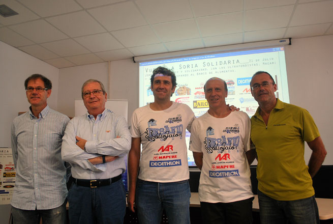 Antón, (izda.), Crespo, Bailón, Del Río y Arroyo.