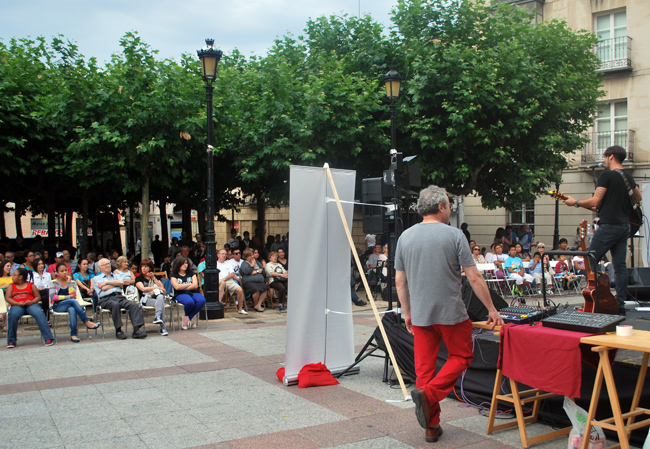 Una imagen del concierto.