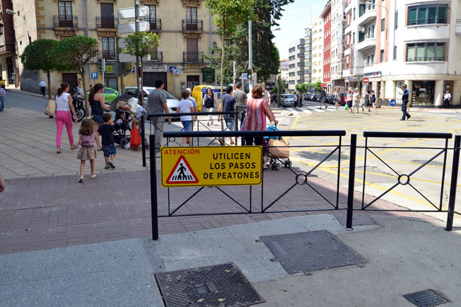 Colocación de nuevas barandillas