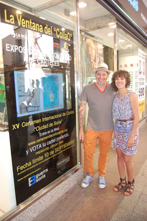 Inés Andrés y Javier Muniz