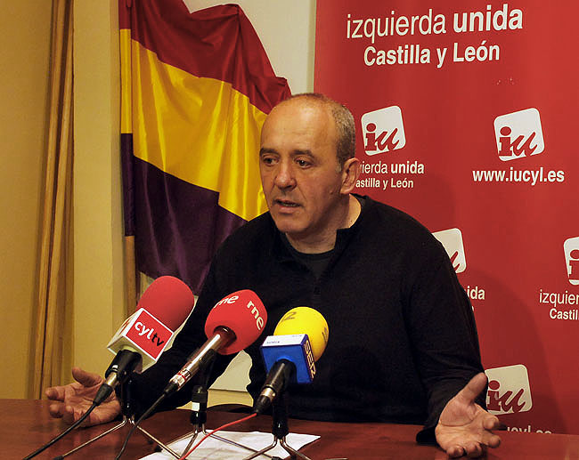 García, coordinador de IU Soria.