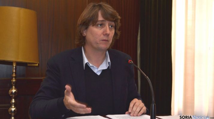 El alcalde, Carlos Martínez Mínguez.