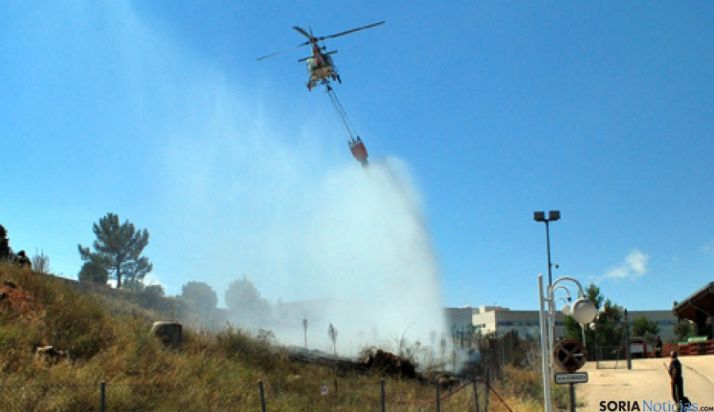 La región, la segunda en intervenciones del MAGRAMA por incendios forestales