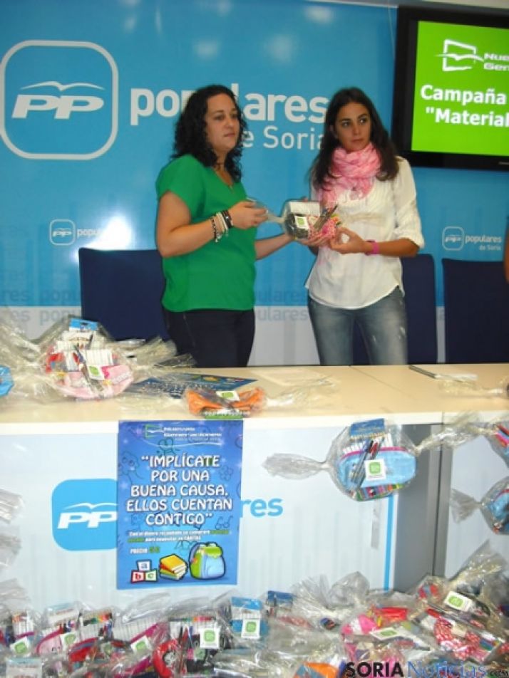 Entrega del material escolar