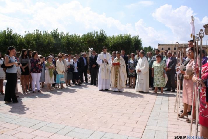 Finalizan las obras de mejora de redes y pavimentación en Santa María de Huerta