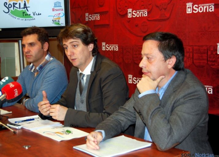 Roberto Lozano, Carlos Martínez y Adolfo Sainz