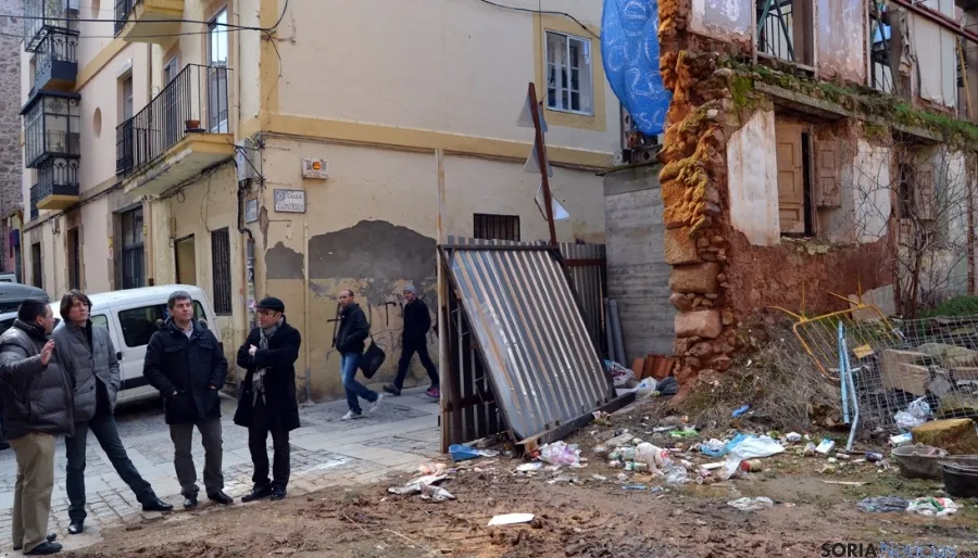 Mínguez en la calle Zapatería.