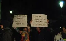Manifestación de apoyo a Gamonal. / SN