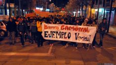 Manifestación de apoyo a Gamonal. / SN