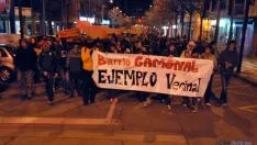 Manifestación de apoyo a Gamonal. / SN