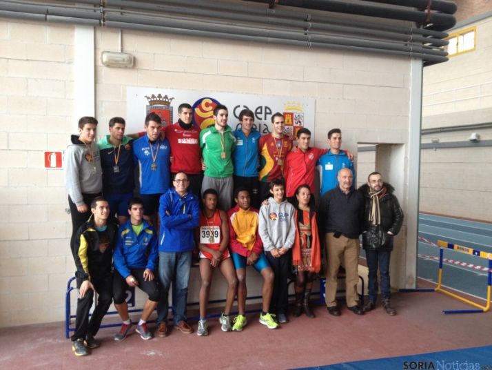 Atletas del CAEP en el Campeonato Autonómico de Invierno de Pruebas Combinadas