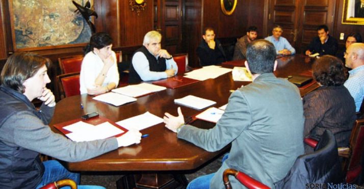 Acto de la firma del Acta de Replanteo del mercado