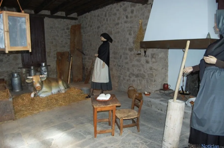 Interior del centro de interpretación de la mantequilla/ Dip
