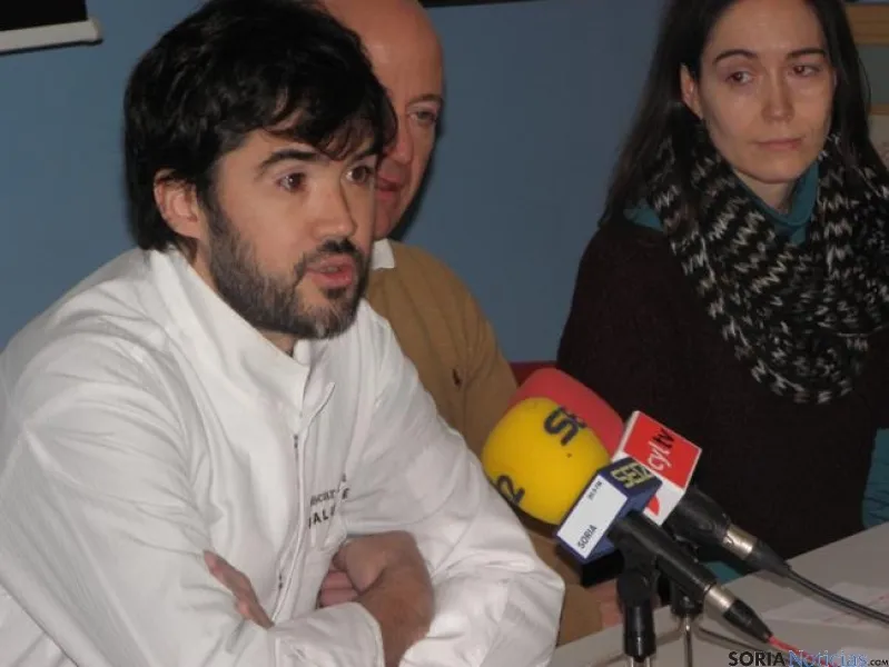 Oscar García, en la presentación del convenio.